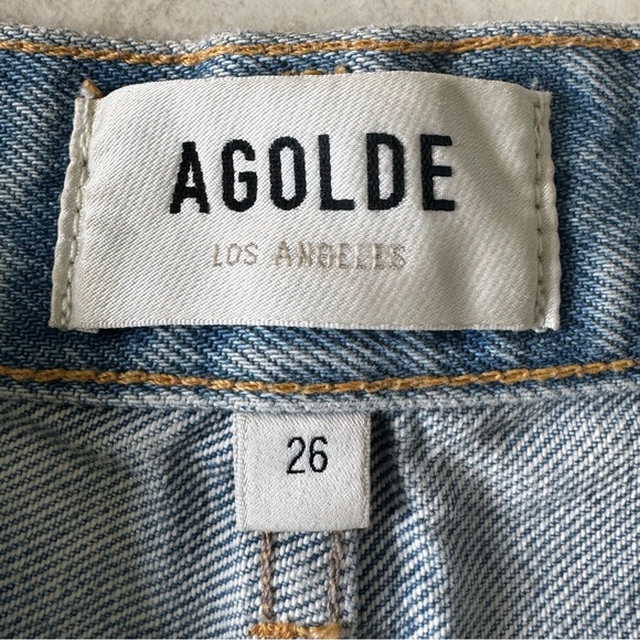 Anthropologie AGOLDE Parker Denim Long Shorts - Picture 9 of 10